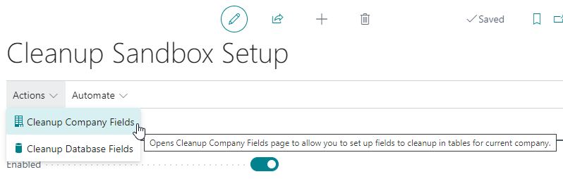 Cleanup Sandbox Setup 3